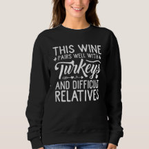 Funny Thanksgiving: Wine pairs well with turkeys