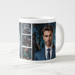 Funny The Boss Personalized Custom Photo  Large Coffee Mug