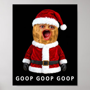 Funny The Burnt Peanut Goop Bungulator Christmas Poster