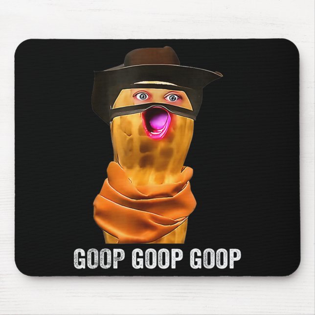 Funny The Burnt Peanut Goop Bungulator  Mouse Pad (Front)