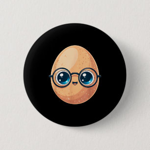Funny The Good Egg Teacher Halloween Costume Food  2 Inch Round Button