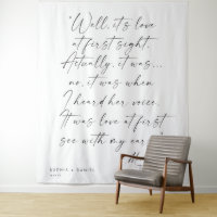 Funny The Office Quote Wedding Backdrop Banner