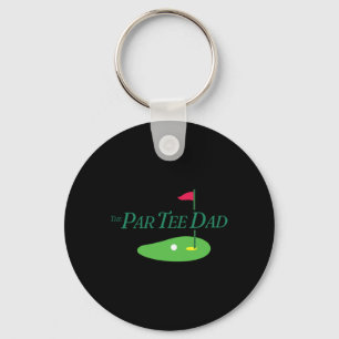 Funny The Par Tee Dad Partee Golf Family Matching Keychain