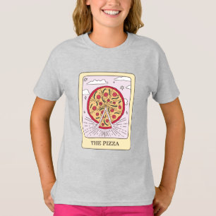 Funny The Pizza Tarot Card T-Shirt