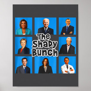 Funny The Shady Bunch 2024  Poster