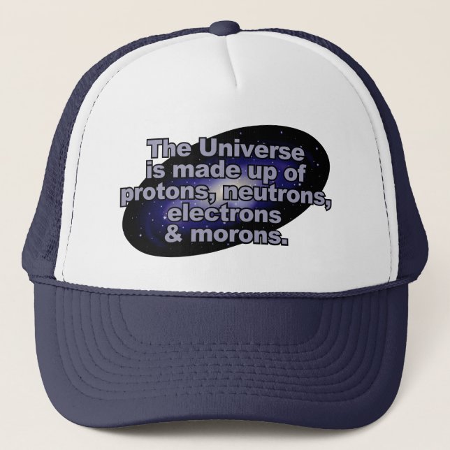 Funny "The Universe" hats (Front)
