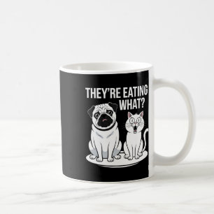 Funny They're Eating The Dogs Theyre Eating The Ca Coffee Mug