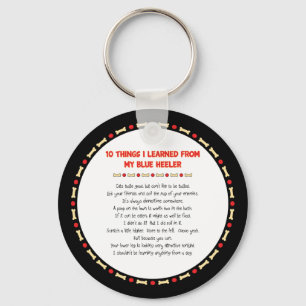 Funny Things I Learned From My Blue Heeler Keychain