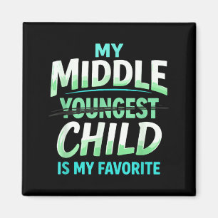 Funny third child pregnancy announcement humour  magnet