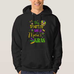 Funny This Drafter Loves Mardi Gras Festival Carni Hoodie