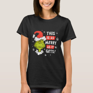 Funny This Is As Merry As It Gets Christmas, Sarca T-Shirt