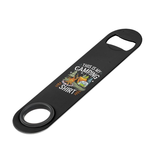 Funny This Is My Camping For Camper Bar Key (Front Angled)