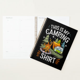 Funny This Is My Camping For Camper Planner