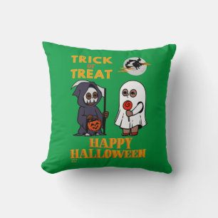 funny throw pillow "HALLOWEEN 1"
