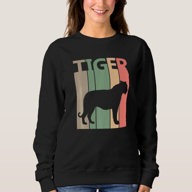 Funny Tiger Costume   Sweatshirt (Front)
