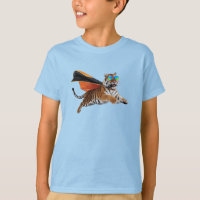 Funny Tiger Superhero
