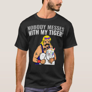 Funny Tiger with Papa King of the Jungle Eotic T-Shirt