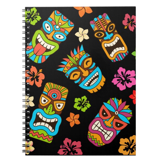 Funny Tiki Notebook (Front)