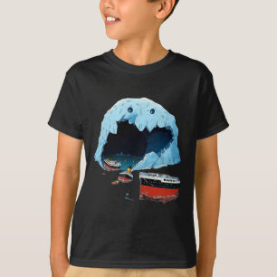 Funny Titanic Video Gamer Rms Cruise Ship Men Boys T-Shirt
