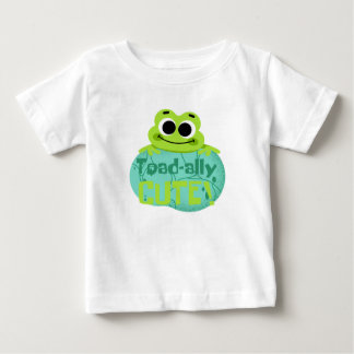Funny "Toad-ally Cute" Frog Illustration shirt