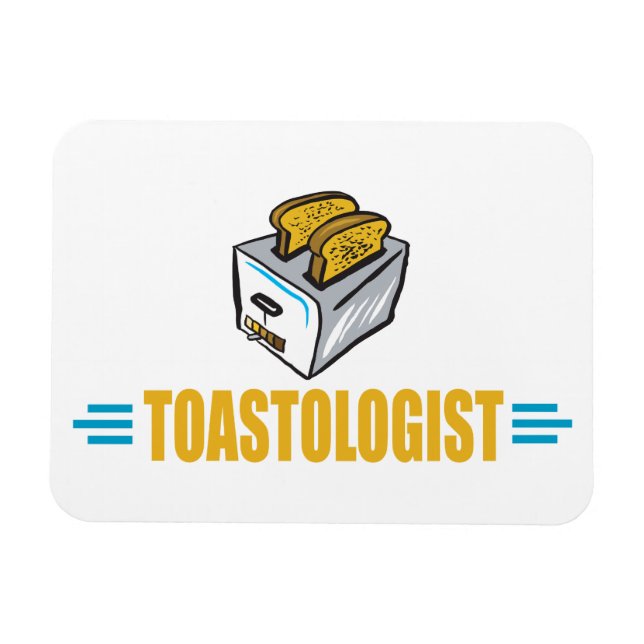 Funny Toaster Magnet (Horizontal)