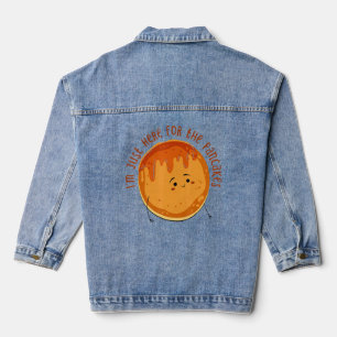 Funny Toddlers Pancake Day For Kids On Pancake Day Denim Jacket