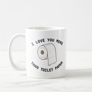 Funny Toilet Paper Mug Mère Meilleur cadeau d'ami