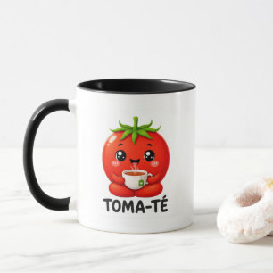 Funny Tomato Pun Spanish Teacher Kawaii School Cla Mug