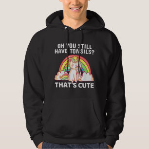 Funny Tonsil Removal Surgery Recovery Gift Tonsill Hoodie