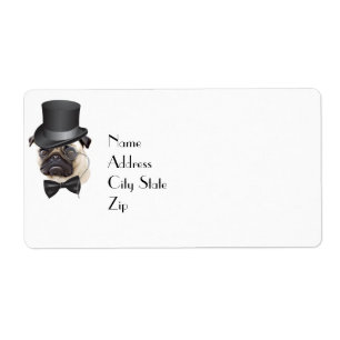 Funny Top Hat Monocle Sir Carlin Chien