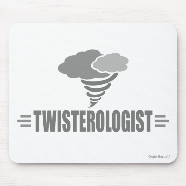 Funny Tornado Mouse Pad (Front)