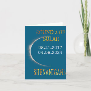 Funny Total Solar Eclipse Card