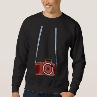 Funny Tourist Camera Gift Men Women Cool Photograp Sweatshirt