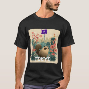Funny Toxyko Animal Raccoon Costume for Boys and T-Shirt