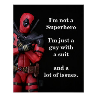 Funny Toy Photography Anti-Hero Poster