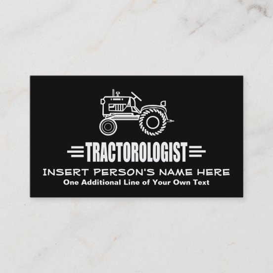 Tractor Business Cards & Profile Cards Zazzle CA