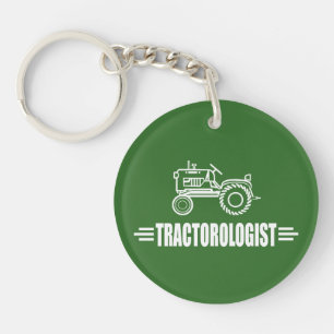 Funny Tractor Keychain