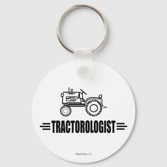 Funny Tractor Keychain (Front)
