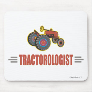 Funny Tractor Mouse Pad