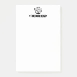 Funny Tractor Racing Post-it Notes