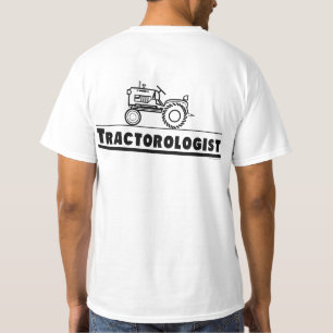 Funny Tractor Racing Tractorologist T-Shirt