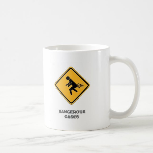 funny traffic sign coffee mug (Right)