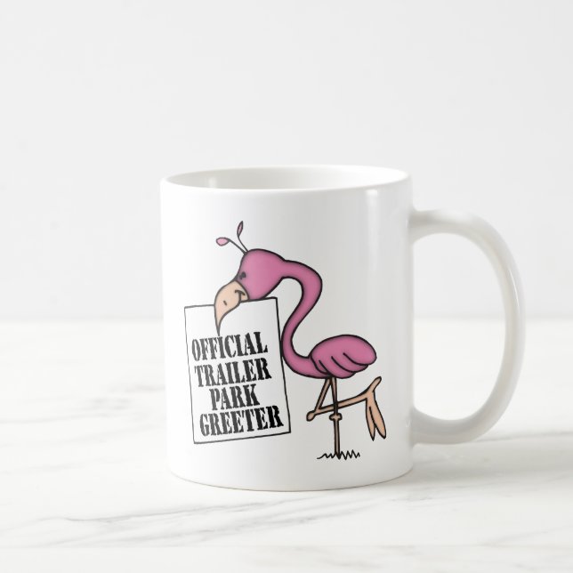 Funny Trailer Park Shirt Coffee Mug (Right)