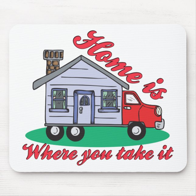 Funny Trailer Park Shirts and Gifts Mouse Pad (Front)