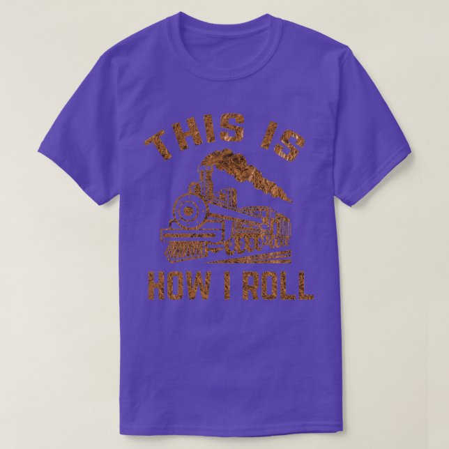 Funny Train Conductor Train Watching Gift 16 T-Shirt (Design Front)