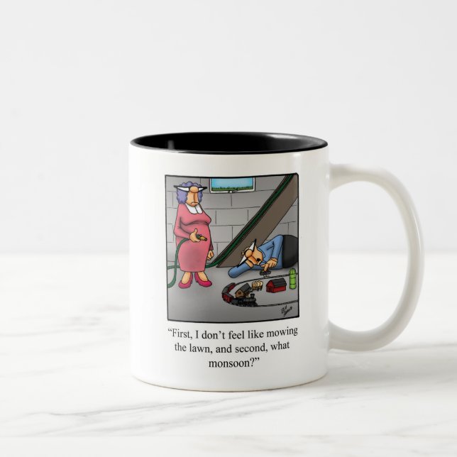 Funny Train Model Humour Coffee Mug (Right)