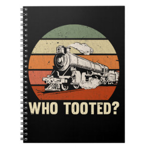 Funny Train Railroad Quote Railfan Notebook