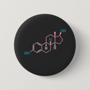 Funny Transgender Trans LGBT Pride Rights Estrogen 2 Inch Round Button