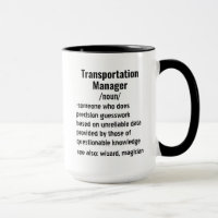 Funny Transportation Manager Definition gifts