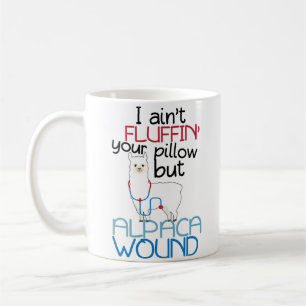 Funny Trauma Nurse Alpaca Wound Cofee Mug Gift
